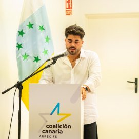 Joel Arbelo, nuevo secretario insular de los Jóvenes Nacionalistas de Lanzarote y La Graciosa