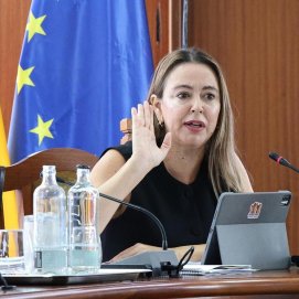 María Dolores Corujo, secretaria general del PSOE en Lanzarote y diputada en el Congreso