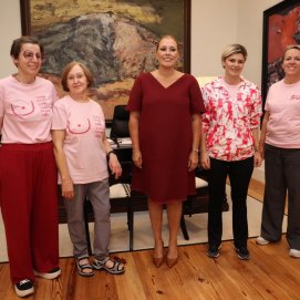 Pérez recibe a la Fundación Canaria Carrera por la Vida