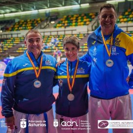 Tres medallistas en la sexta jornada de la Liga Nacional de Kárate.