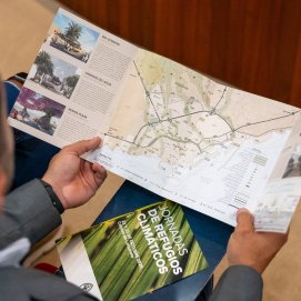 Refugios climáticos. Fotos: Transición Ecológica. 