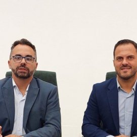 Echedey Eugenio y Yonathan de León