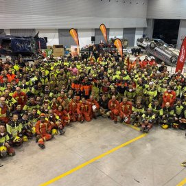 Bomberos en la APRAT Rescue 2025