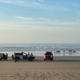 Encuentran sin vida el cuerpo del bañista desaparecido en Famara (Fotos: @laundryluc )