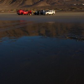 Encuentran sin vida el cuerpo del bañista desaparecido en Famara (Fotos: @laundryluc)