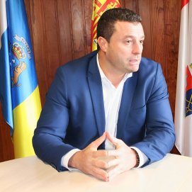 Óscar Noda, alcalde de Yaiza