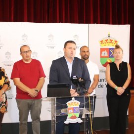 Rueda de prensa de Yaiza