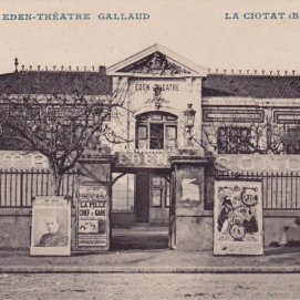 Eden Théâtre début 1900 La façade