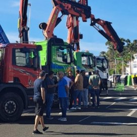 Camioneros en Los Pocillos
