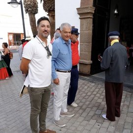 El concejal Tomás Silvera y el alcalde José Juan Cruz