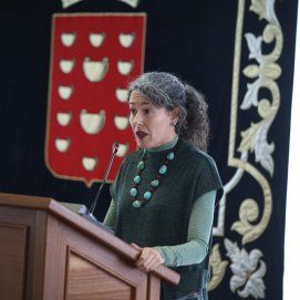 La portavoz del Grupo Socialista, Ariagona González.