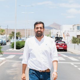 David Rocío, portavoz de CC en San Bartolomé