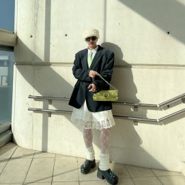 El estilista de moda Jose Caraballo