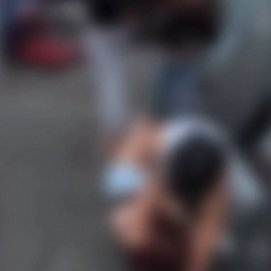 Imagen de la agresión difundida en redes sociales. Foto: La Provincia