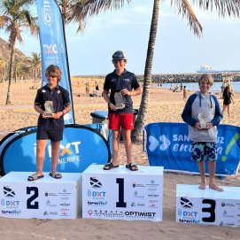 Regata Internacional Las Teresitas. Julián Suárez   Santiago Bravo de Laguna Sub13dd