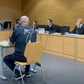 Manuel Esteban Montoro en el juicio celebrado en Gran Canaria. Foto: La Provincia. 