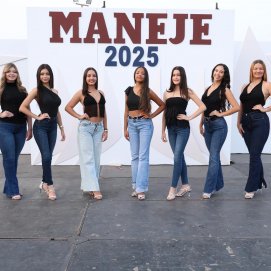 Candidatas a Miss Maneje 2025. Foto: La Voz