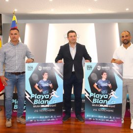 Presentación de la 'Music Run Night' de Playa Blanca