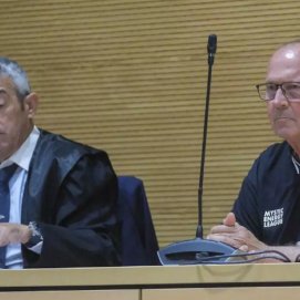 El acusado Manuel Esteban Montoro en el juicio. Foto: La Provincia.