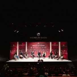 Momento de la gala de la Guía Michelin España 2026
