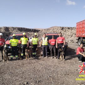 Entrenamientos conjuntos de Emerlan, la UME y el GES