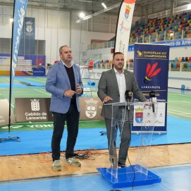 Presentación de los campeonatos a disputar en el Pabellón de Argana