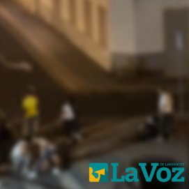 Pelea en una de las calles de Arrecife