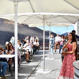Clausura de Vinopoesía en La Geria