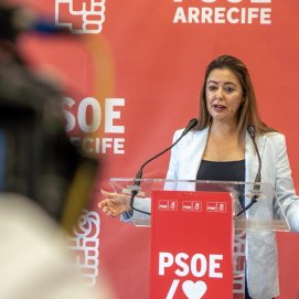 Loli Corujo, secretaria general del PSOE de Lanzarote y diputada en el Congreso