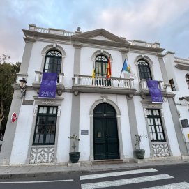 Ayuntamiento de Haría. Foto: Andrea Domínguez