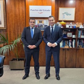 José Valle y Gustavo Santana en Madrid.