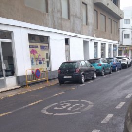 Arrecife despliega las vallas en las calles propensas a inundaciones