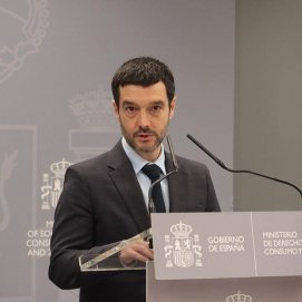 El ministro de Derechos Sociales, Consumo y Agenda 2030.