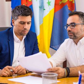 Maciot Cabrera y Echedey Eugenio. 