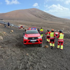 Accidente en Las Grietas 