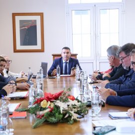 Asamblea extraordinaria del Consorcio del Agua de Lanzarote. Foto: Consorcio. 