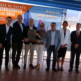 PRESENTACIÓN COPA DE ESPAÑA WINDSURFER  MEMORIAL JAVIER HIDALGO