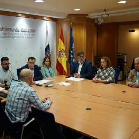 Reunión entre el Gobierno de Canarias y el Ayuntamiento de San Bartolomé