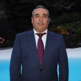 El consejero Ángel Vázquez