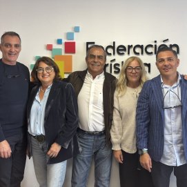 La Junta Directiva de ASTRATUR. Transporte. Guaguas.