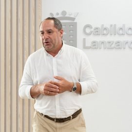 El consejero de Actividad Física y Deportes, Juan Monzón