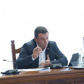 El consejero Óscar Noda