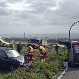 Accidente cerca de Conil