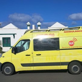 Foto de ambulancia en Tinajo