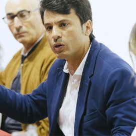 Marcos Bergaz, portavoz del PSOE en Teguise.