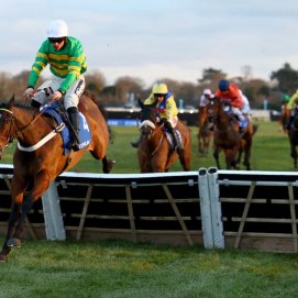 La carrera de caballos 'Lanzarote Hurdle'. Foto: Racing TV