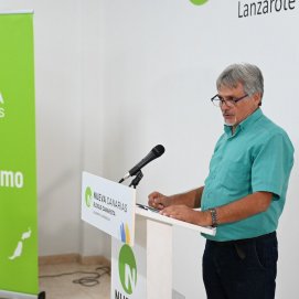 El presidente del Comité Local de Nueva Canarias, Servando Pérez.