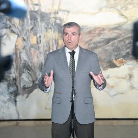 El vicepresidente del Ejecutivo autonómico, Manuel Domínguez. Inversión pública.