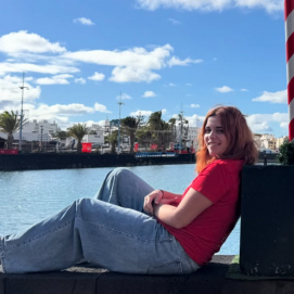 Arany Ramos en el Charco de San Ginés de Arrecife. Gastronomía. Imagen: redes sociales. 