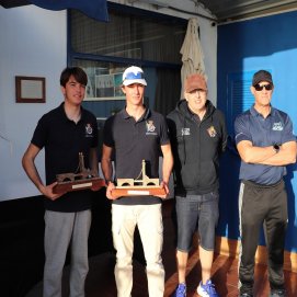 Miguel Padrón y Luis Mesa, ganadores del Campeonato de Canarias de la clase 420